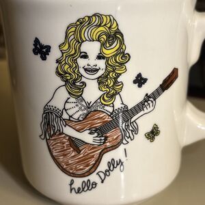 Dolly Parton Mug - Fishs Eddy by Taylor Quinn Hello Dolly! Mug Ceramic Very Cute